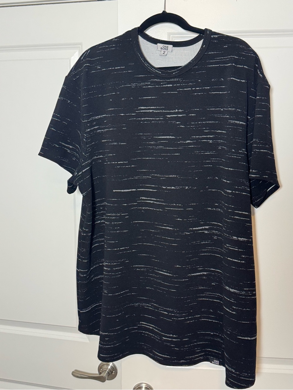 Men's Black Crew Neck T-Shirt